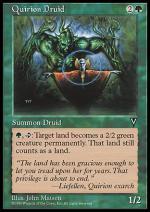 Druido di Quirion  VISIONI 5107-Wizard of the Coast- nuvolosofumetti.