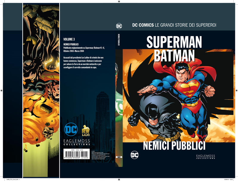 DC comics le grandi storie dei supereroi 3, LION, nuvolosofumetti,