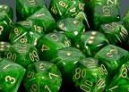 Dadi set da 7 in box Signature-CHESSEX- nuvolosofumetti.