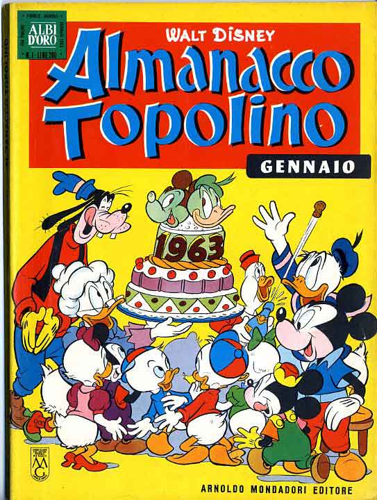 ALMANACCO TOPOLINO 1963 1