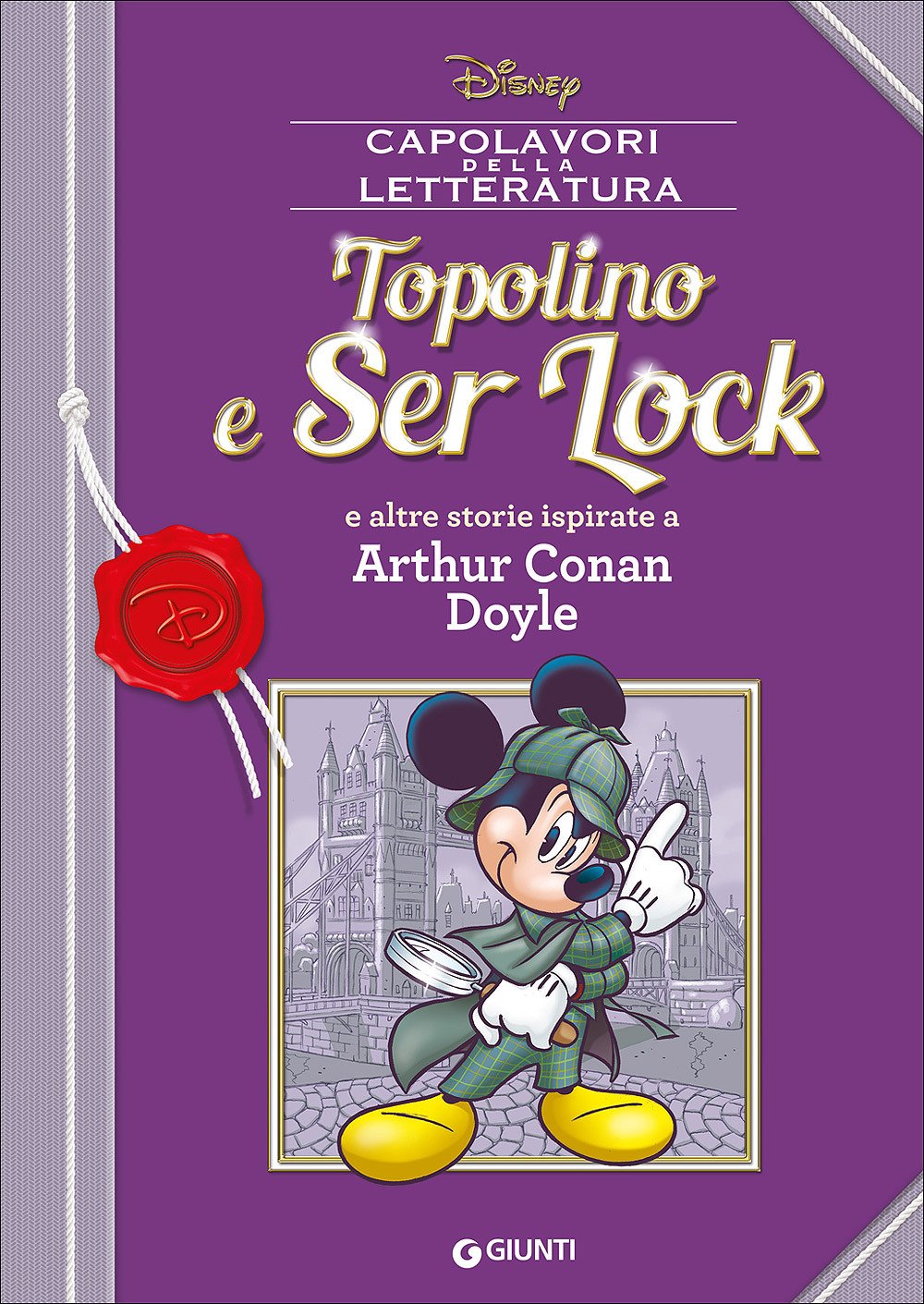 topolino e ser lock-GIUNTI EDITORE- nuvolosofumetti.