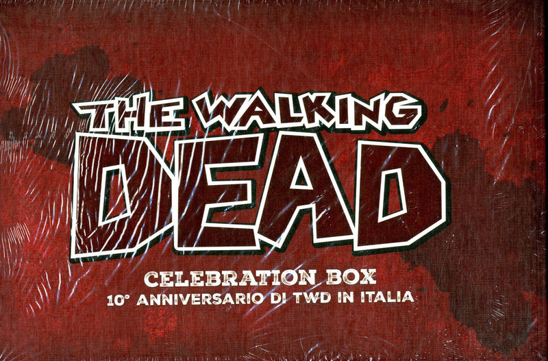 THE WALKING DEAD CELEBRATION BOX 10MO ANNIVERSARIO DI WALKING DEAD IN ITALIA - LIMITATA-SALDAPRESS- nuvolosofumetti.