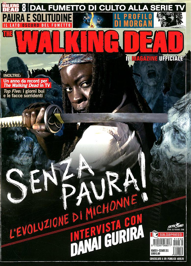 THE WALKING DEAD IL MAGAZINE UFFICIALE 8-SALDAPRESS- nuvolosofumetti.