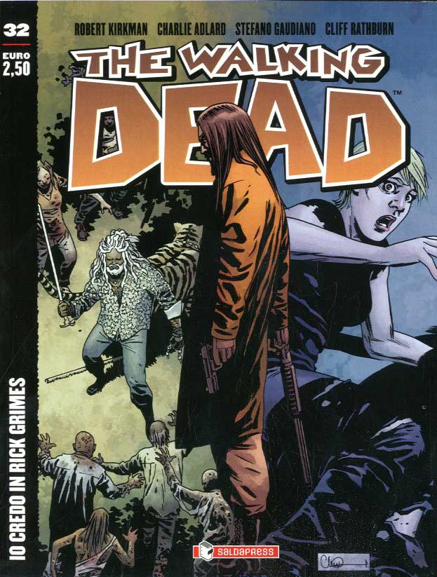 The Walking Dead edicola 32-SALDAPRESS- nuvolosofumetti.