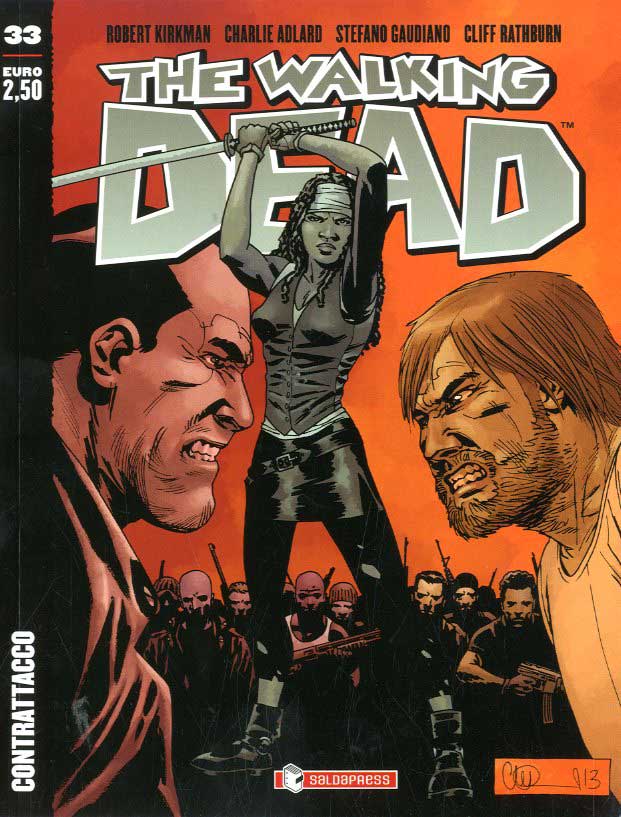 The Walking Dead edicola 33-SALDAPRESS- nuvolosofumetti.