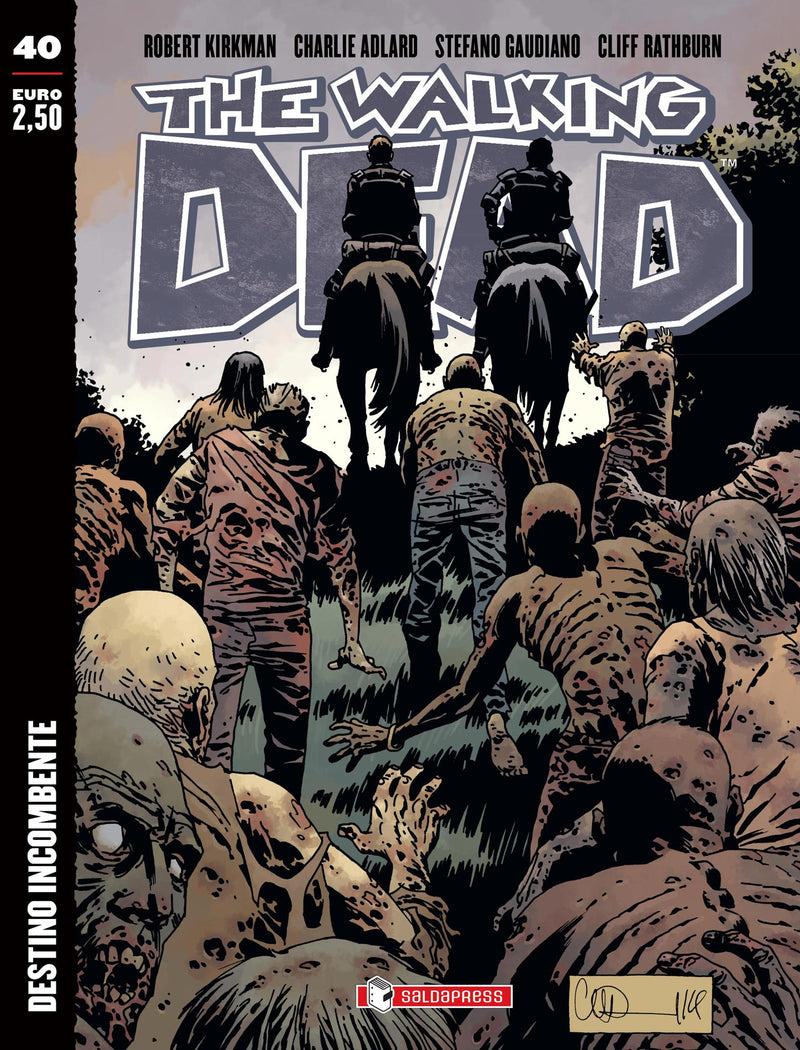 The Walking Dead edicola 40-SALDAPRESS- nuvolosofumetti.