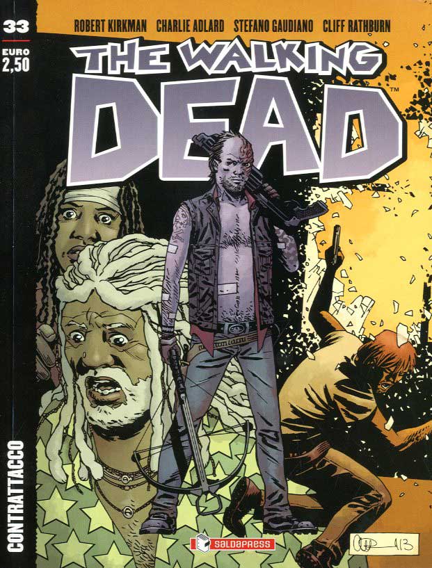 THE WALKING DEAD ed. economica 33 cover b 128-SALDAPRESS- nuvolosofumetti.