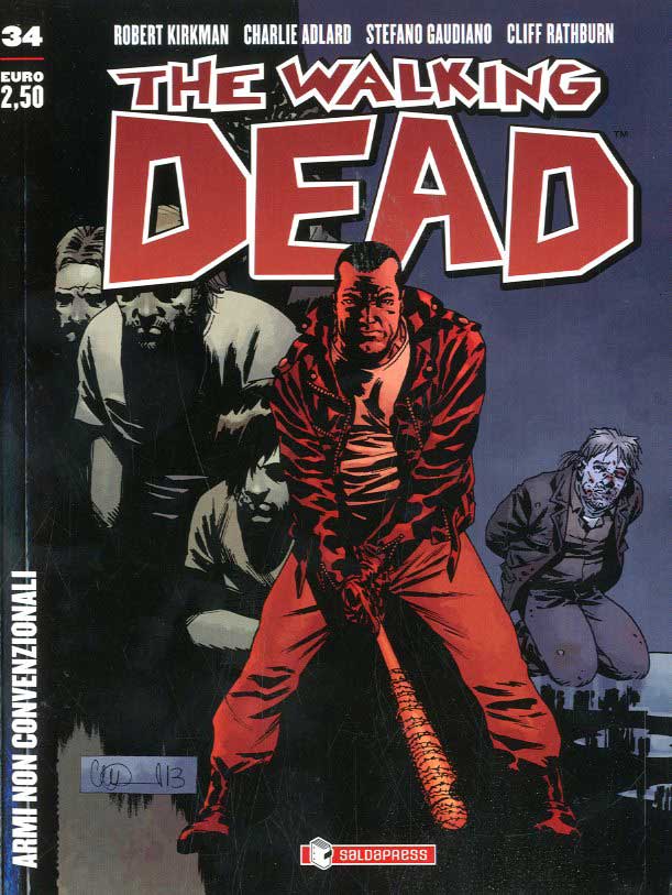 The Walking Dead edicola 34-SALDAPRESS- nuvolosofumetti.