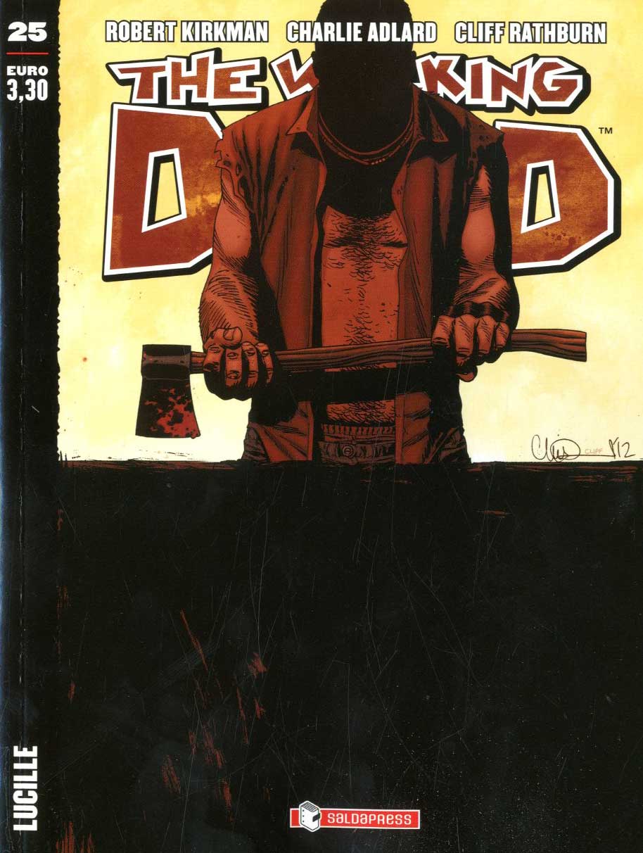 THE WALKING DEAD (2012) 25 VARIANT COVER PHILIPS - LUCILLE-SALDAPRESS- nuvolosofumetti.
