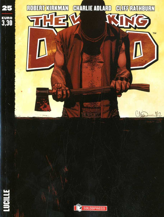 THE WALKING DEAD (2012) 25 VARIANT COVER PHILIPS - LUCILLE-SALDAPRESS- nuvolosofumetti.
