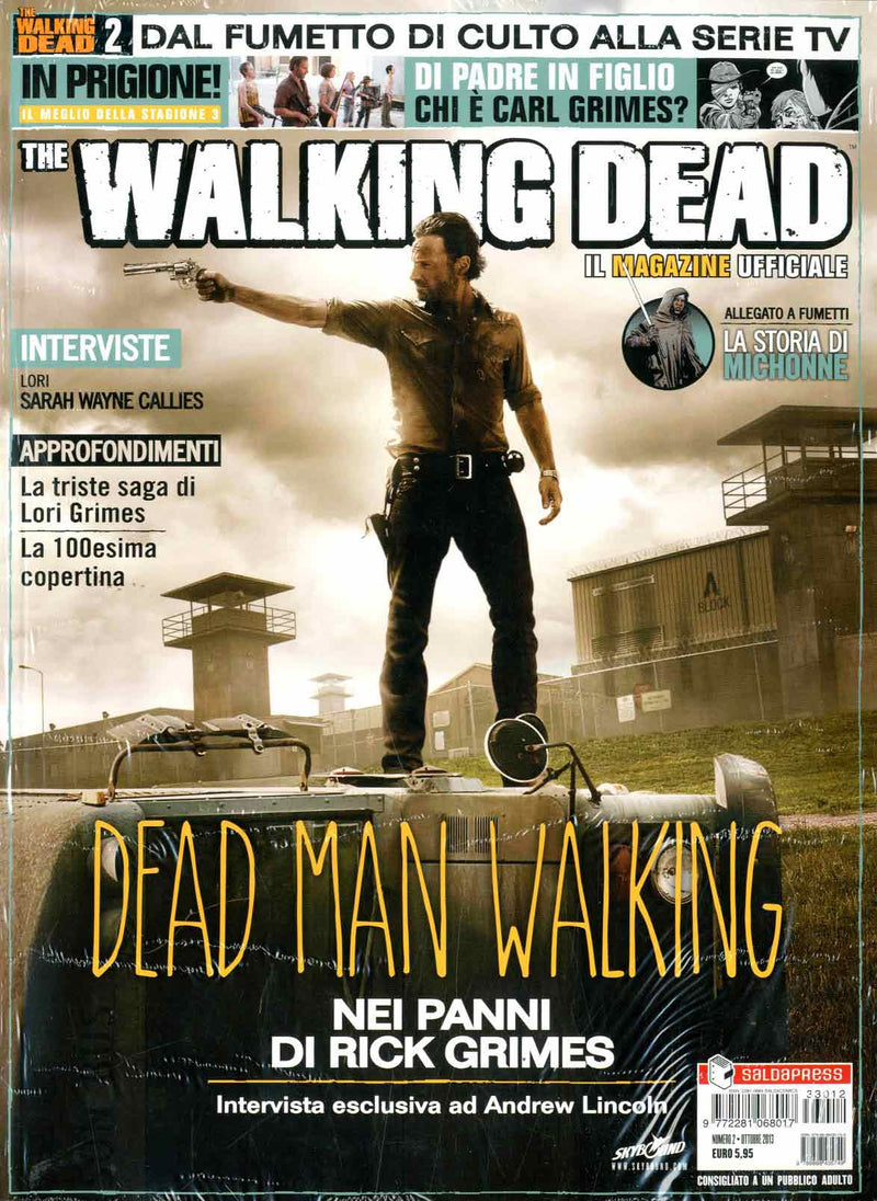 THE WALKING DEAD la rivista ufficiale 2-SALDAPRESS- nuvolosofumetti.