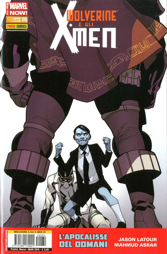 Wolverine e gli X-Men 34, PANINI COMICS, nuvolosofumetti,