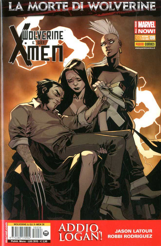 Wolverine e gli X-Men 38, PANINI COMICS, nuvolosofumetti,
