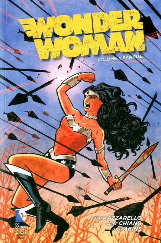 WODER WOMAN # 1 ristampa SANGUE-LION- nuvolosofumetti.