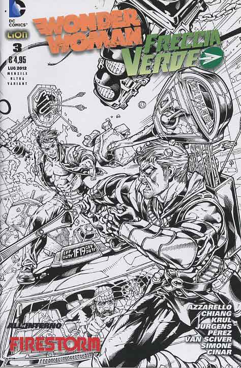 Wonder woman serie 2012 ultravariant-LION- nuvolosofumetti.