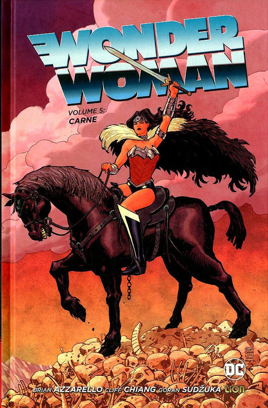 WONDER WOMAN # 5 tp  cartonato 5-LION- nuvolosofumetti.