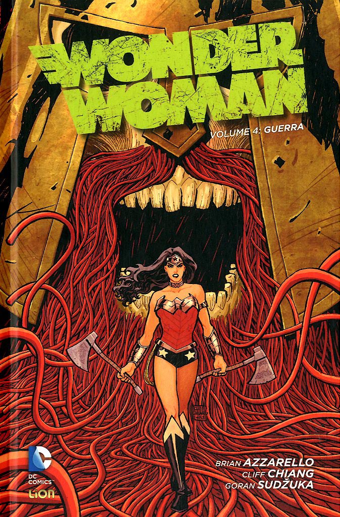 WONDER WOMAN # 4 tp GUERRA cartonato-LION- nuvolosofumetti.
