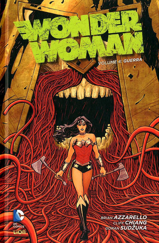WONDER WOMAN # 4 tp GUERRA cartonato-LION- nuvolosofumetti.