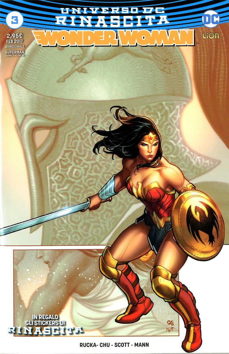 Wonder Woman rinascita 3-LION- nuvolosofumetti.