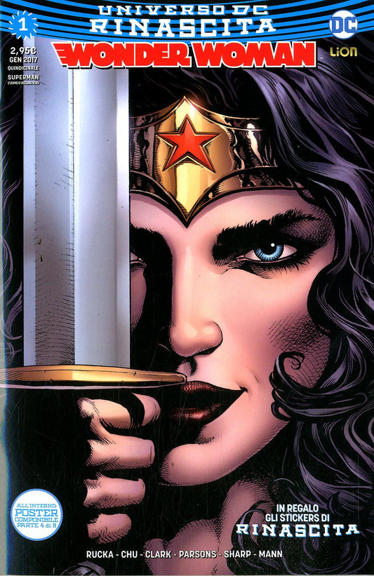 Wonder Woman rinascita 1-LION- nuvolosofumetti.