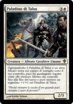 Paladino di Talus  Worldwake 21-Wizard of the Coast- nuvolosofumetti.