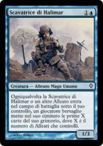 Scavatrice di Halimar  Worldwake 29-Wizard of the Coast- nuvolosofumetti.
