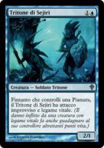 Tritone di Sejiri  Worldwake 36-Wizard of the Coast- nuvolosofumetti.