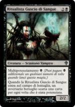 Ritualista Guscio di Sangue  Worldwake 50-Wizard of the Coast- nuvolosofumetti.