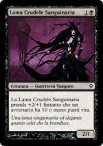 Lama Crudele Sanguinaria foil  Worldwake 167-Wizard of the Coast- nuvolosofumetti.