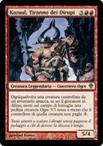 Kazuul, Tiranno dei Dirupi  Worldwake 84-Wizard of the Coast- nuvolosofumetti.