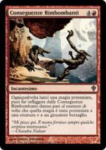 Conseguenze Rimbombanti foil  Worldwake 171-Wizard of the Coast- nuvolosofumetti.