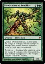 Vendicatore di Zendikar  Worldwake 96-Wizard of the Coast- nuvolosofumetti.
