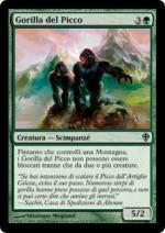 Gorilla del Picco  Worldwake 114-Wizard of the Coast- nuvolosofumetti.