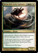 Wurm della Stella Esplosiva  Worldwake 119-Wizard of the Coast- nuvolosofumetti.