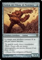 Golem del Filone di Pietrisco  Worldwake 127-Wizard of the Coast- nuvolosofumetti.