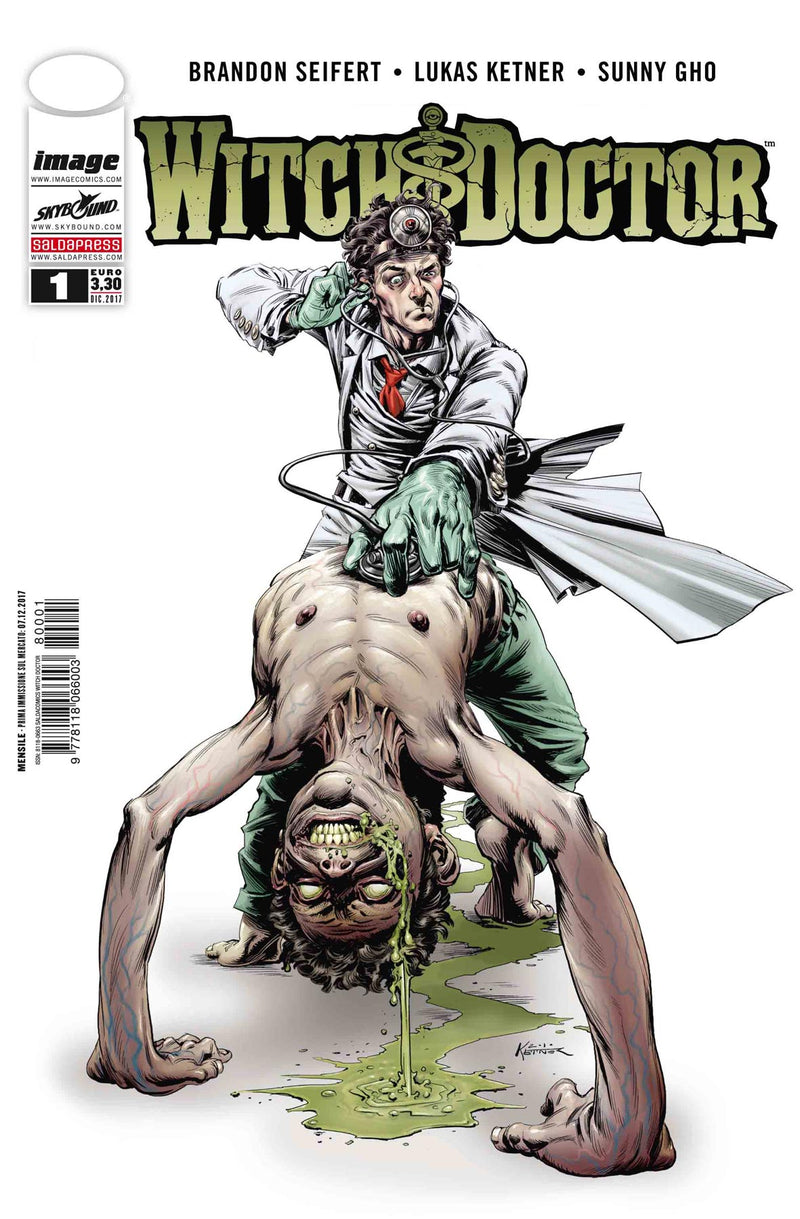 WITCH DOCTOR NUOVA EDIZIONE 1-SALDAPRESS- nuvolosofumetti.