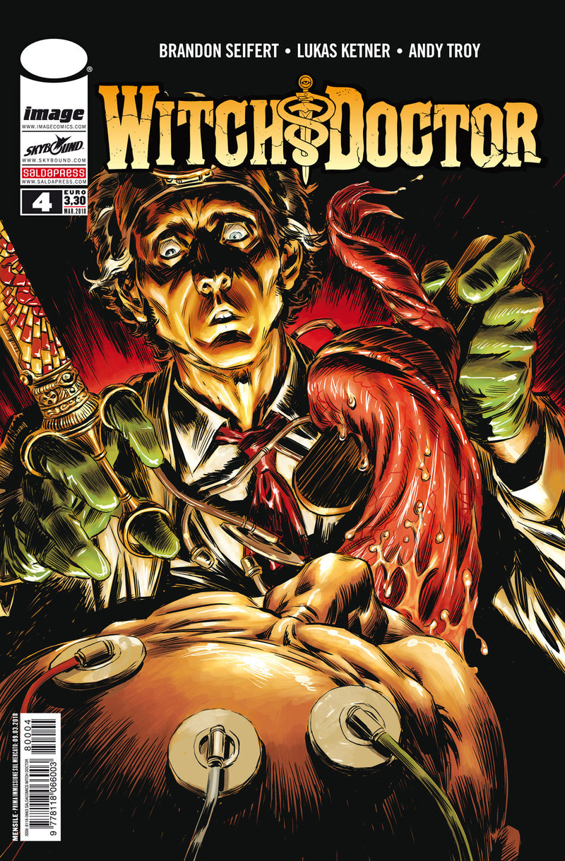 WITCH DOCTOR NUOVA EDIZIONE 4-SALDAPRESS- nuvolosofumetti.