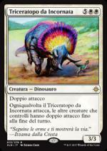 Triceratopo da Incornata  Ixalan 13-Wizard of the coast- nuvolosofumetti.