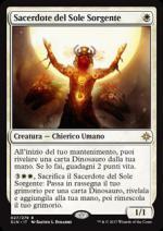 Sacerdote del Sole Sorgente  Ixalan 27-Wizard of the coast- nuvolosofumetti.