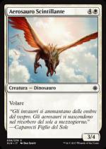 Aerosauro Scintillante foil  Ixalan 291-Wizard of the coast- nuvolosofumetti.