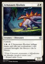 Armasauro Risoluto  Ixalan 39-Wizard of the coast- nuvolosofumetti.