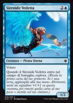 Sirenide Vedetta  Ixalan 78-Wizard of the coast- nuvolosofumetti.
