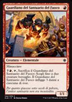 Guardiano del Santuario del Fuoco  Ixalan 144-Wizard of the coast- nuvolosofumetti.