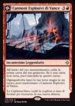 Cannoni Esplosivi di Vance  Ixalan 173-Wizard of the coast- nuvolosofumetti.