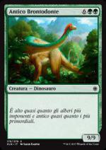 Antico Brontodonte  Ixalan 175-Wizard of the coast- nuvolosofumetti.