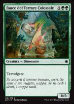 Fauce del Terrore Colossale  Ixalan 180-Wizard of the coast- nuvolosofumetti.