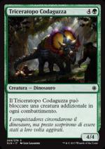 Triceratopo Codaguzza  Ixalan 209-Wizard of the coast- nuvolosofumetti.