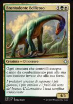Brontodonte Bellicoso  Ixalan 218-Wizard of the coast- nuvolosofumetti.