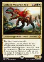 Gishath, Avatar del Sole  Ixalan 222-Wizard of the coast- nuvolosofumetti.