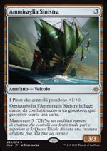 Ammiraglia Sinistra  Ixalan 238-Wizard of the coast- nuvolosofumetti.